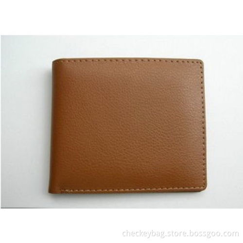 Men's PU wallet, customized specifications are accepted